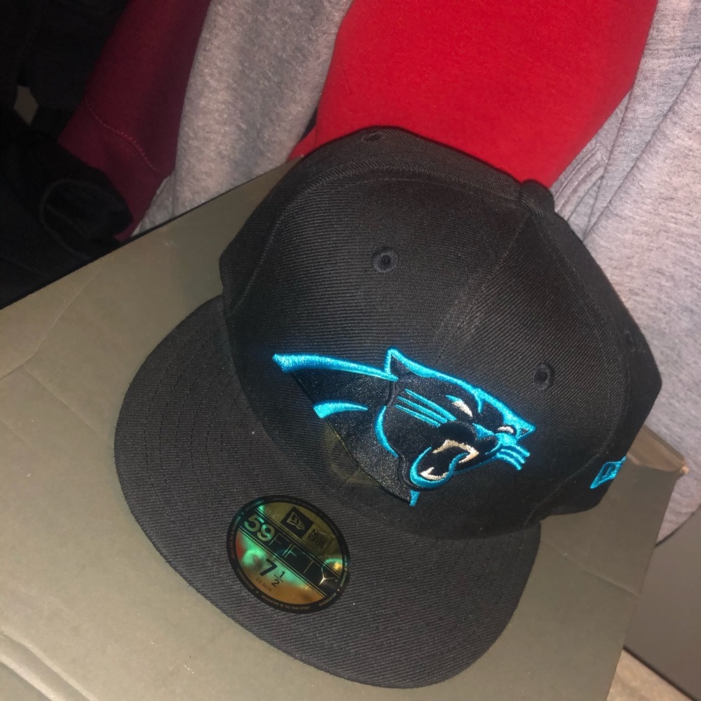 New Era Carolina Panthers Fitted Hat NFL
